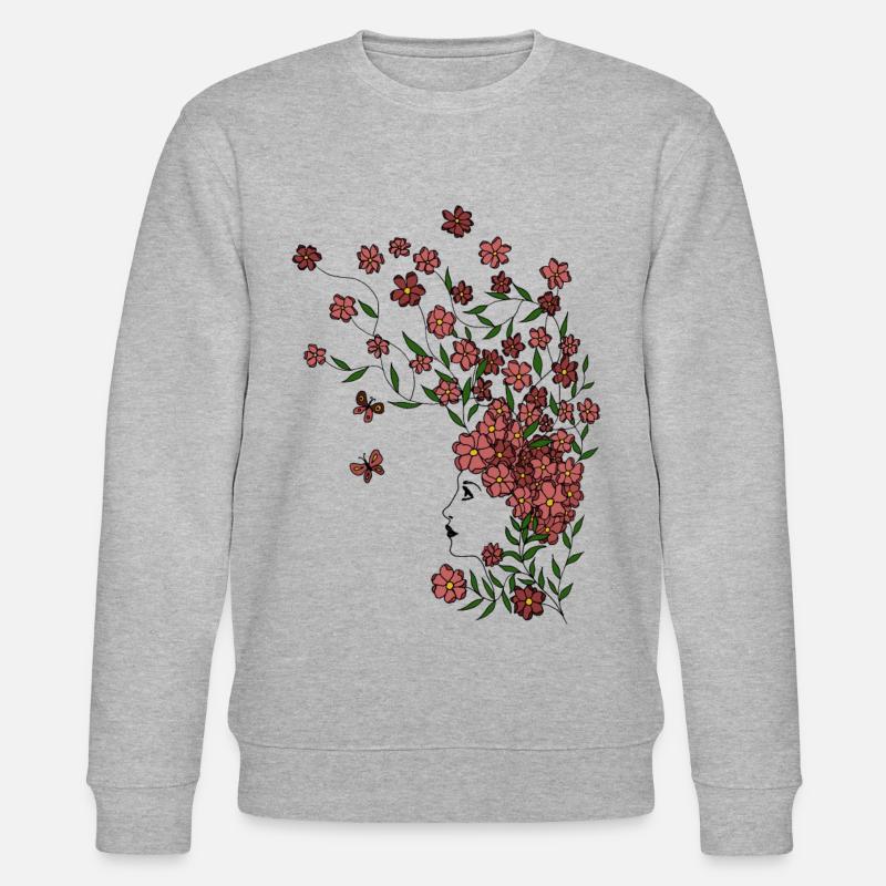 Fille de fleur - Sweat bio CHANGER Stanley/Stella Unisexe - gris chiné