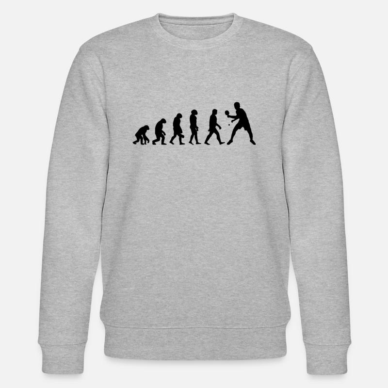 Évolution Du Ping Pong - Sweat bio CHANGER Stanley/Stella Unisexe - gris chiné