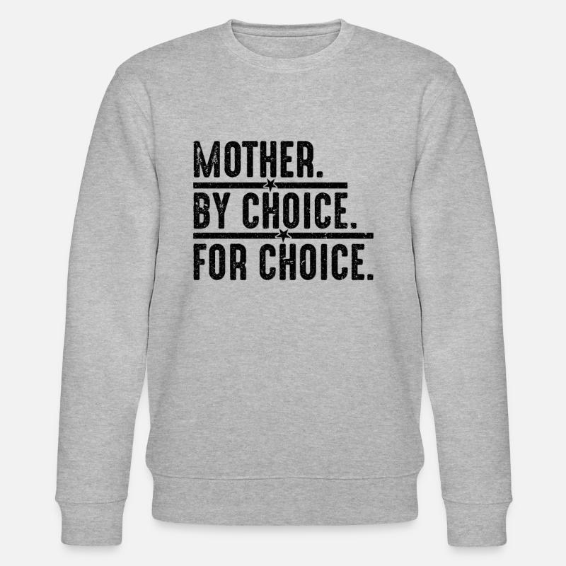Mère Par Choix - Sweat bio CHANGER Stanley/Stella Unisexe - gris chiné