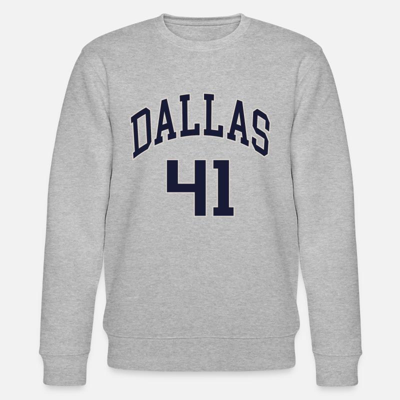 Dallas 41 - Stanley/Stella Unisex Bio-Sweatshirt CHANGER  - Grau meliert