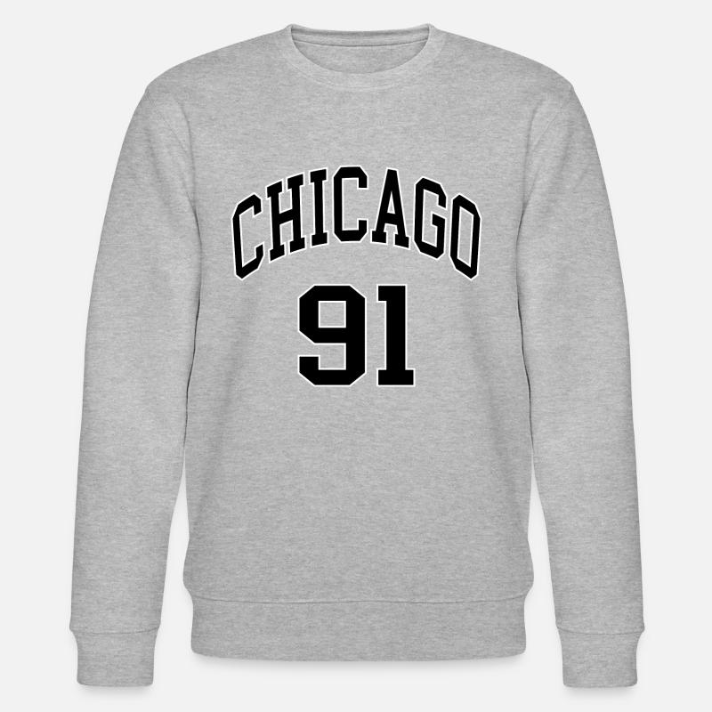 Chicago 91 - Sweat bio CHANGER Stanley/Stella Unisexe - gris chiné