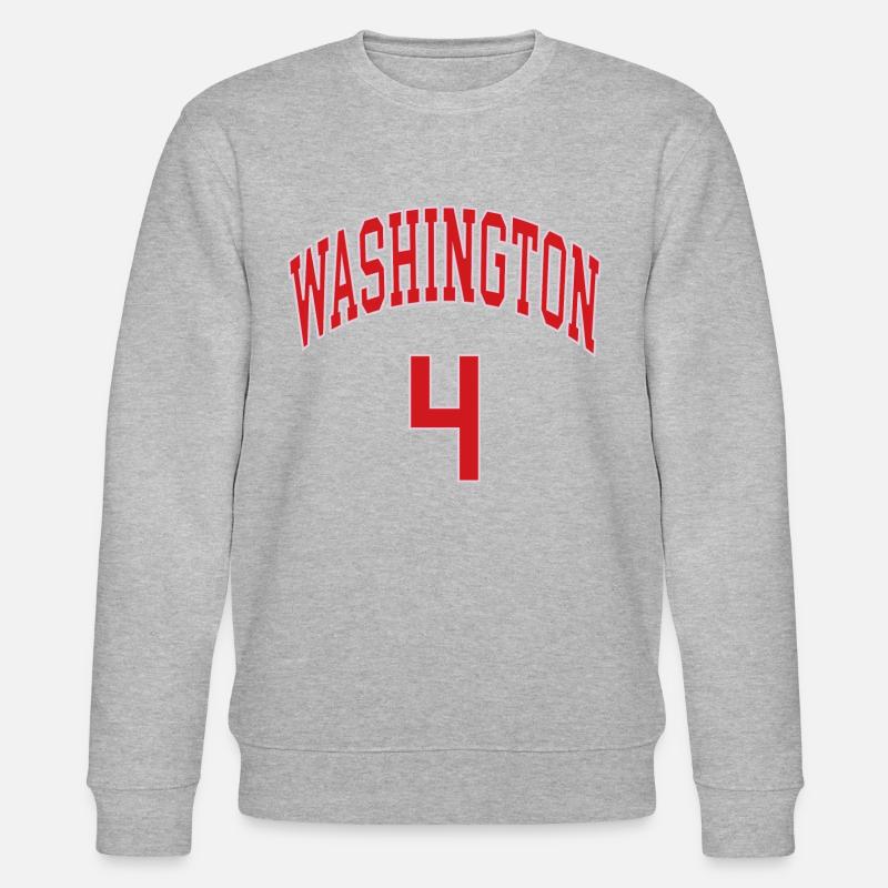 Washington 4 - Sweat bio CHANGER Stanley/Stella Unisexe - gris chiné