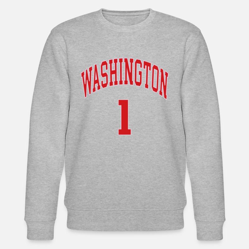 Washington 1 - Sweat bio CHANGER Stanley/Stella Unisexe - gris chiné