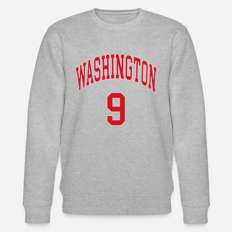 Washington 9 - Sweat bio CHANGER Stanley/Stella Unisexe - gris chiné