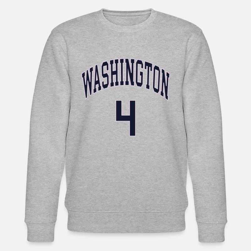 Washington 4 - Sweat bio CHANGER Stanley/Stella Unisexe - gris chiné
