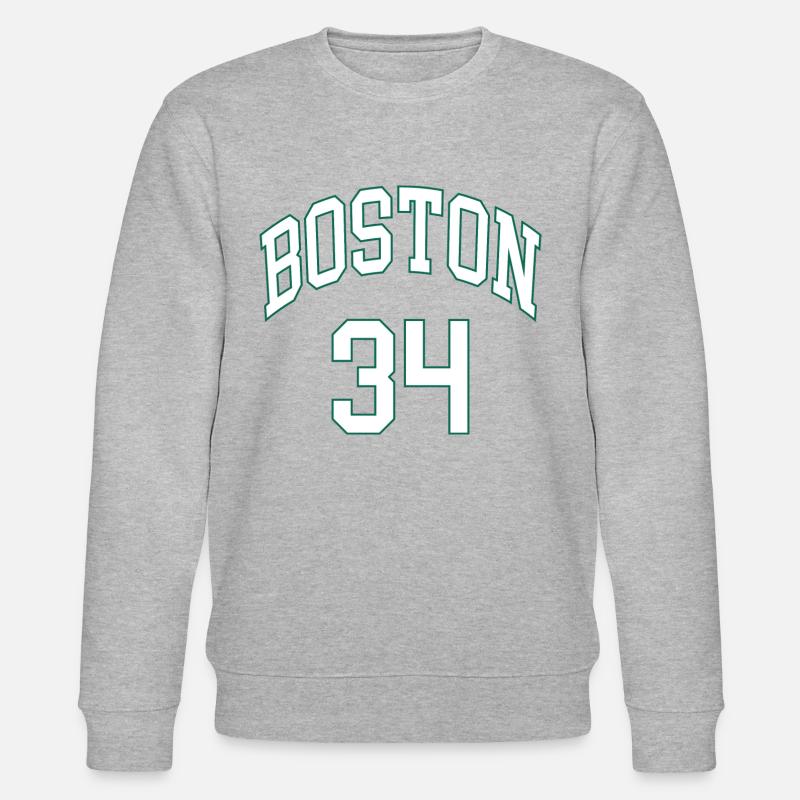 Boston 34 - Stanley/Stella Unisex Bio-Sweatshirt CHANGER  - Grau meliert