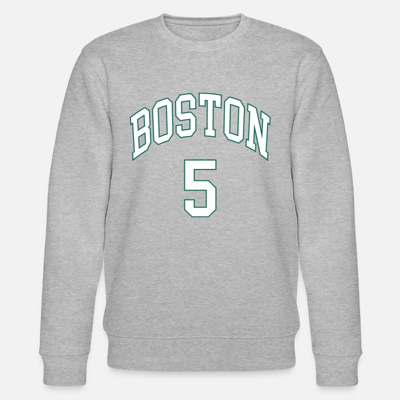 Boston 5 - Stanley/Stella Unisex Bio-Sweatshirt CHANGER  - Grau meliert
