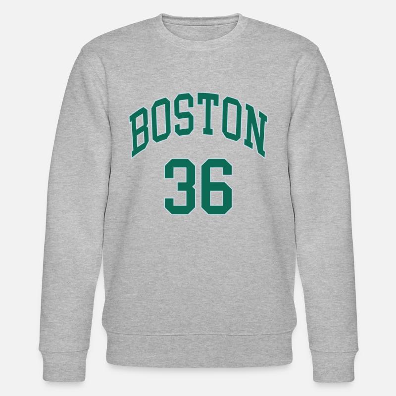 Boston 36 - Sweat bio CHANGER Stanley/Stella Unisexe - gris chiné