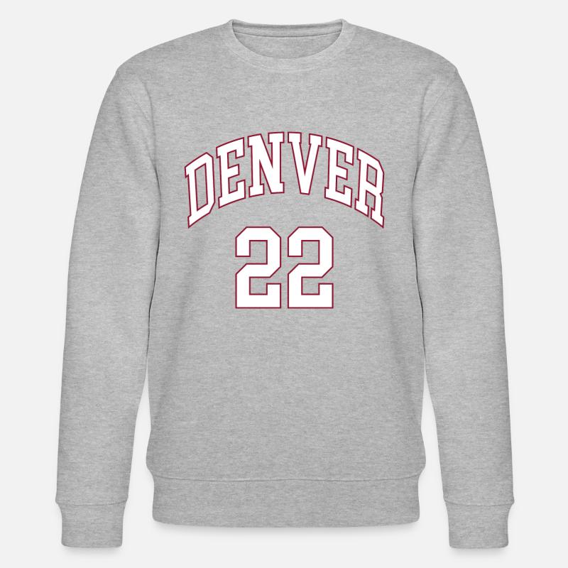 Denver 22 - Stanley/Stella Unisex Bio-Sweatshirt CHANGER  - Grau meliert