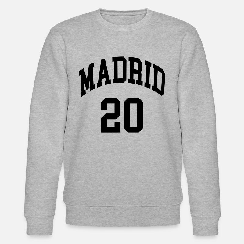 Madrid 20 - Stanley/Stella Unisex Bio-Sweatshirt CHANGER  - Grau meliert