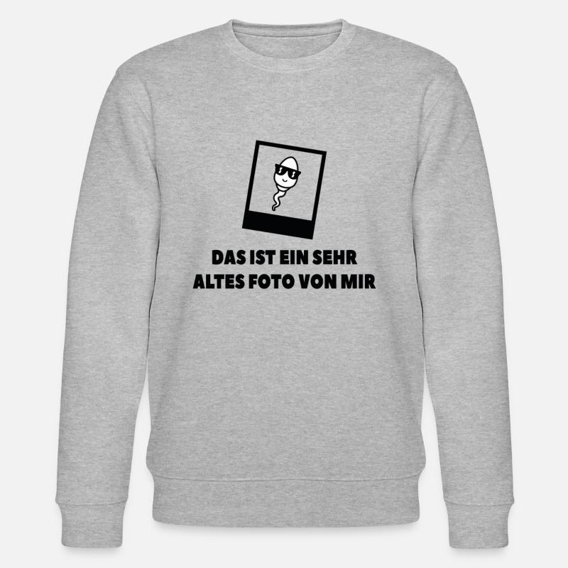 Alter Schnappschuss - Stanley/Stella Unisex Bio-Sweatshirt CHANGER  - Grau meliert