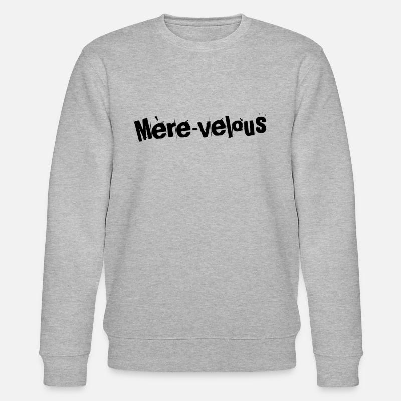 Mère-velous - Sweat bio CHANGER Stanley/Stella Unisexe - gris chiné