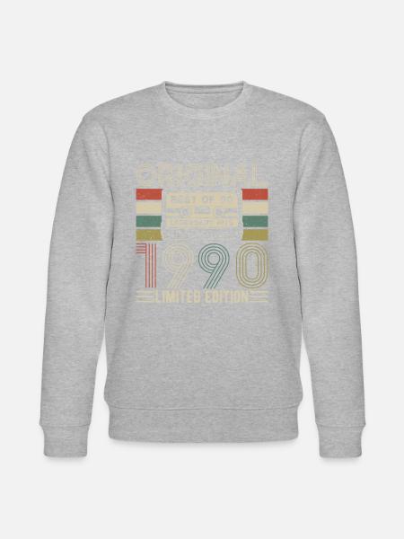 Legenden von 1990 - Stanley/Stella Unisex Bio-Sweatshirt CHANGER - Grau meliert