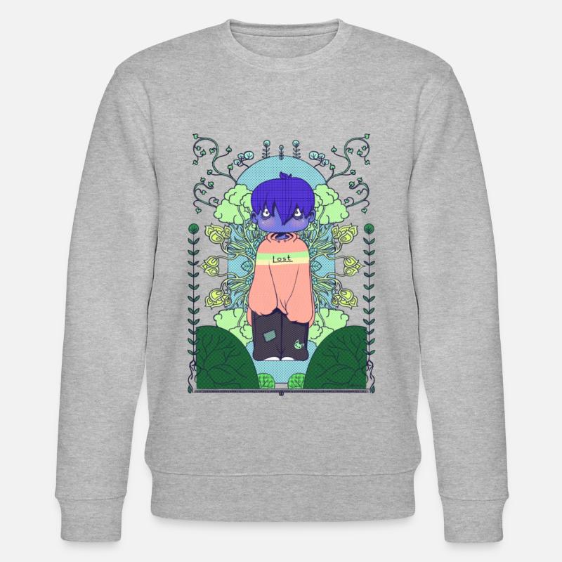 Lost - Stanley/Stella Unisex Bio-Sweatshirt CHANGER  - Grau meliert