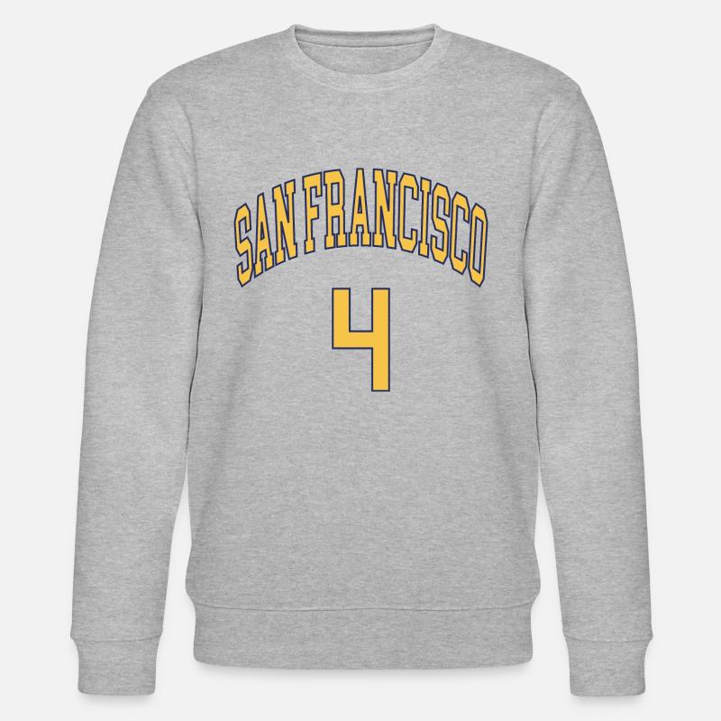 San Francisco 4 - Stanley/Stella Unisex Bio-Sweatshirt CHANGER  - Grau meliert