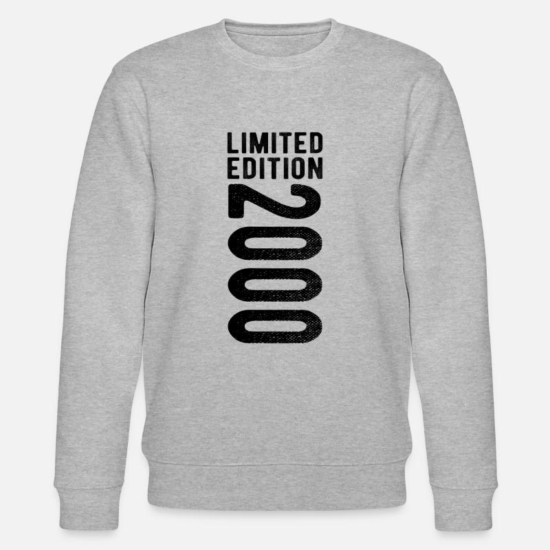 limited edition 2000 - Stanley/Stella Unisex Bio-Sweatshirt CHANGER  - Grau meliert