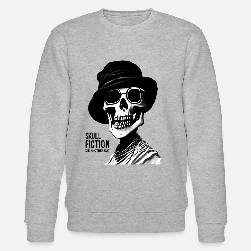 Crâne Fiction Crâne Art - Sweat bio CHANGER Stanley/Stella Unisexe - gris chiné