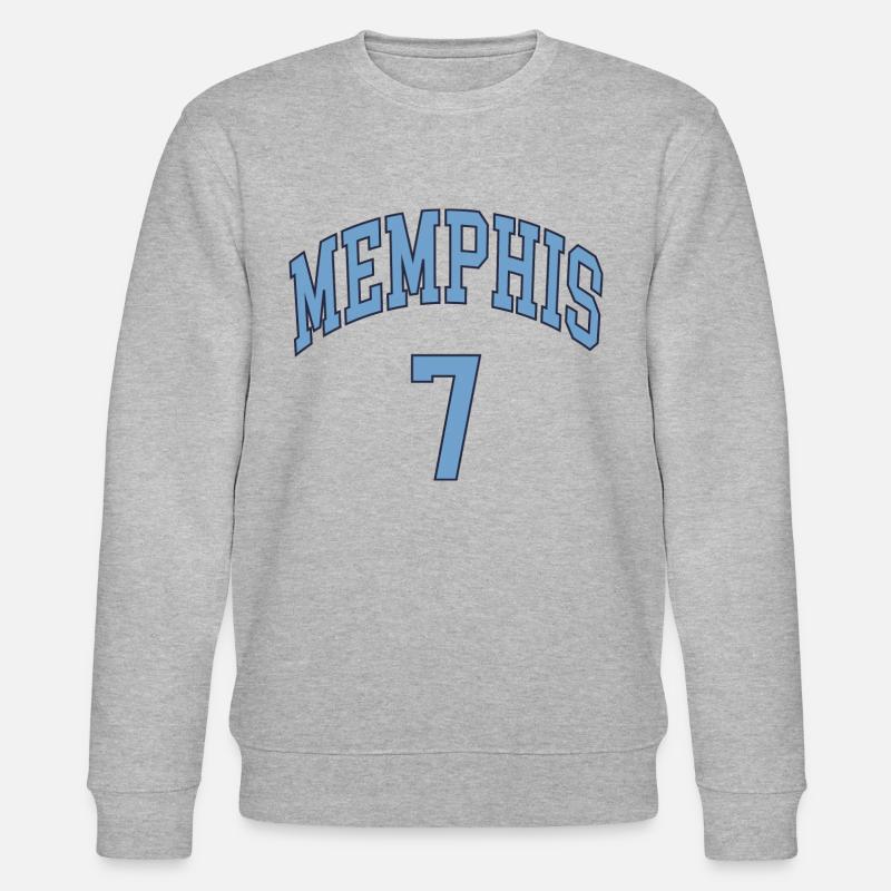 Memphis 7 - Stanley/Stella Unisex Bio-Sweatshirt CHANGER  - Grau meliert