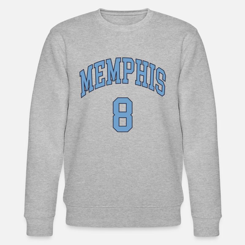 Memphis 8 - Sweat bio CHANGER Stanley/Stella Unisexe - gris chiné