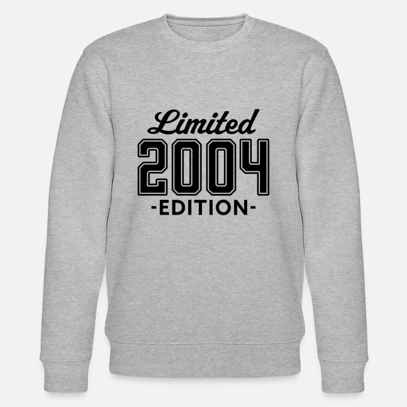 édition limitée 2004 - Sweat bio CHANGER Stanley/Stella Unisexe - gris chiné