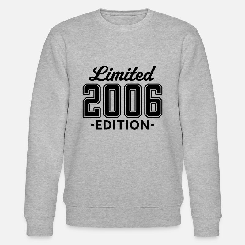 édition limitée 2006 - Sweat bio CHANGER Stanley/Stella Unisexe - gris chiné