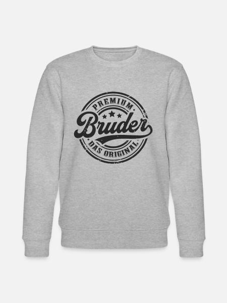 Bruder das Original - Stanley/Stella Unisex Bio-Sweatshirt CHANGER - Grau meliert