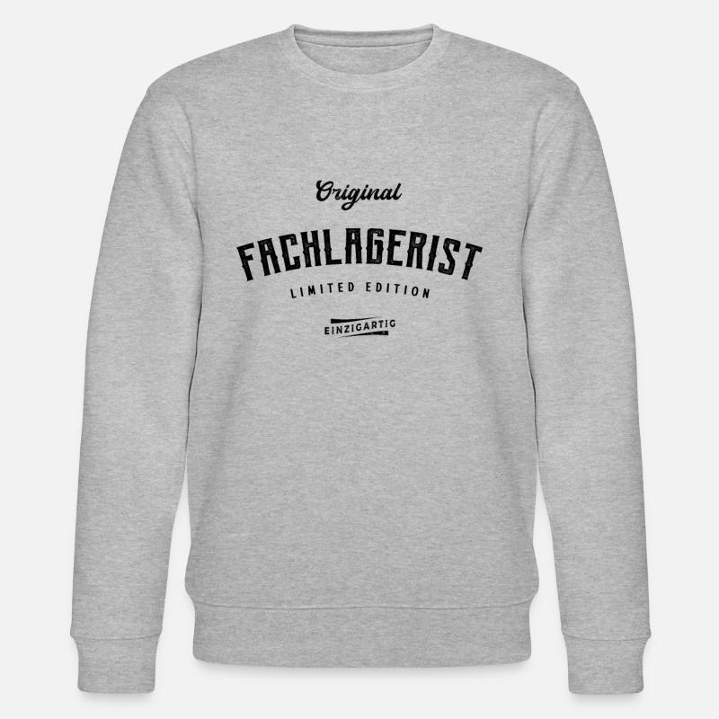 Fachlagerist Limited Edition - Stanley/Stella Unisex Bio-Sweatshirt CHANGER  - Grau meliert