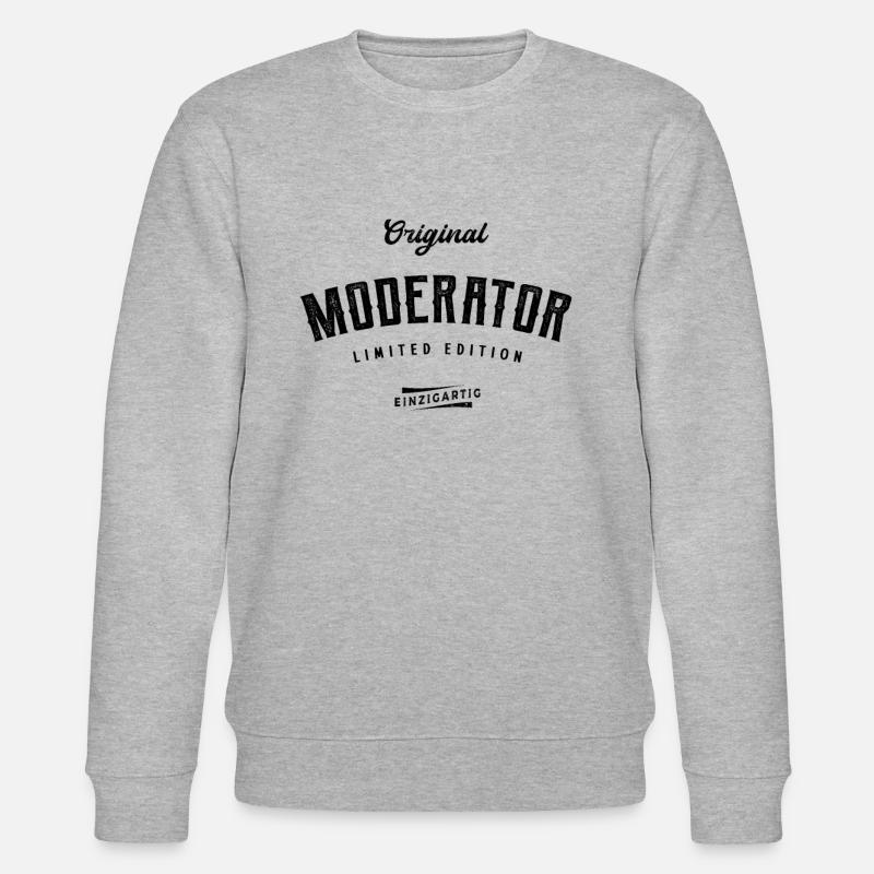 Moderator Limited Edition - Stanley/Stella Unisex Bio-Sweatshirt CHANGER  - Grau meliert