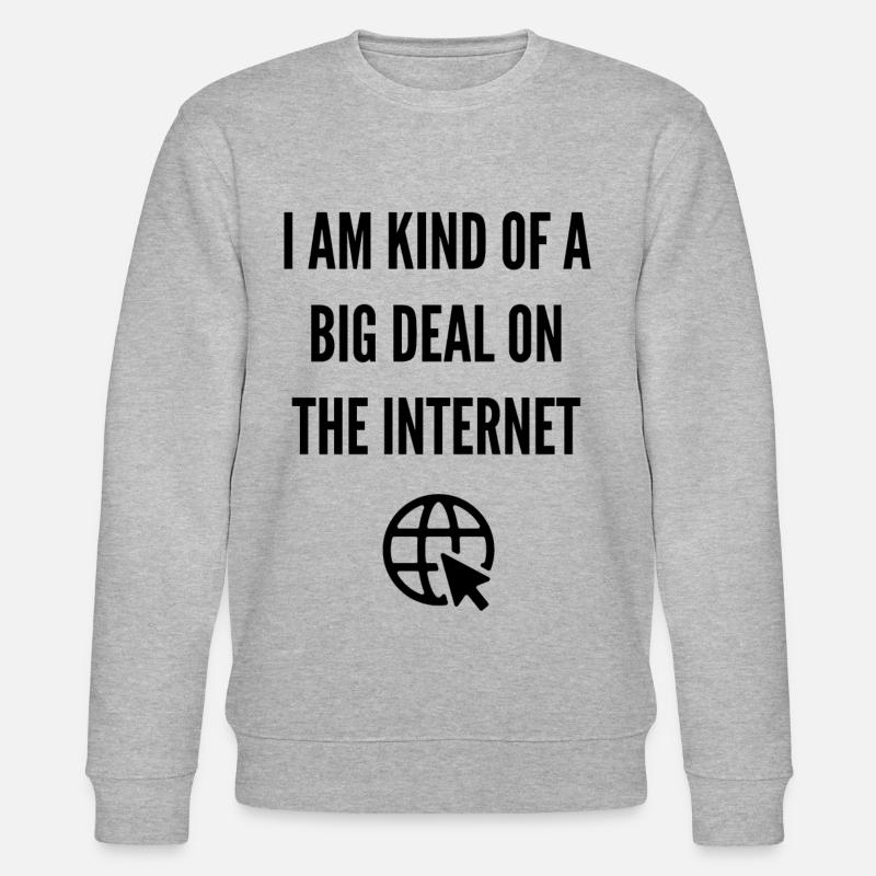 Internet - Stanley/Stella Unisex Bio-Sweatshirt CHANGER  - Grau meliert