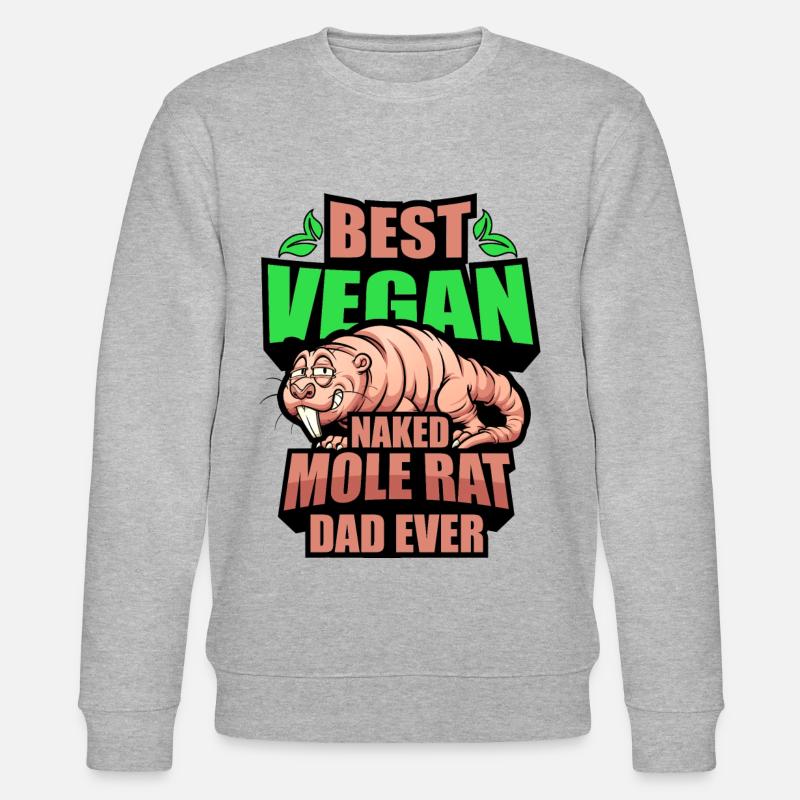 Chiot de sable - Sweat bio CHANGER Stanley/Stella Unisexe - gris chiné