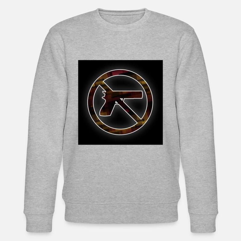 Schießverbot - Stanley/Stella Unisex Bio-Sweatshirt CHANGER  - Grau meliert