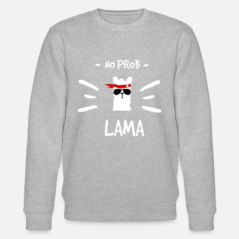 No problem - Stanley/Stella CHANGER Unisex Organic Sweatshirt - heather grey