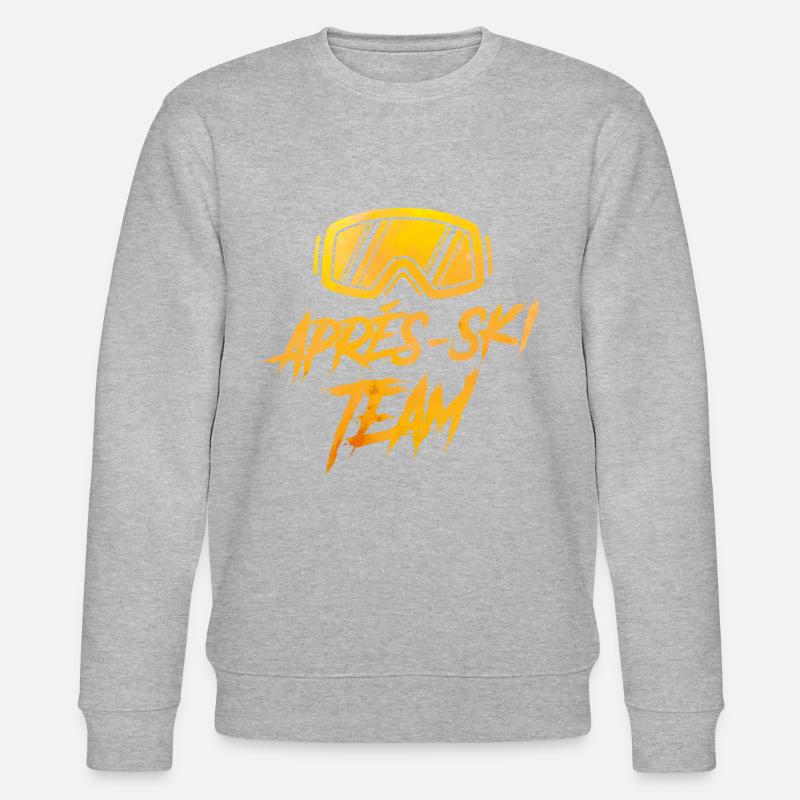 Masques de ski Apres - Sweat bio CHANGER Stanley/Stella Unisexe - gris chiné