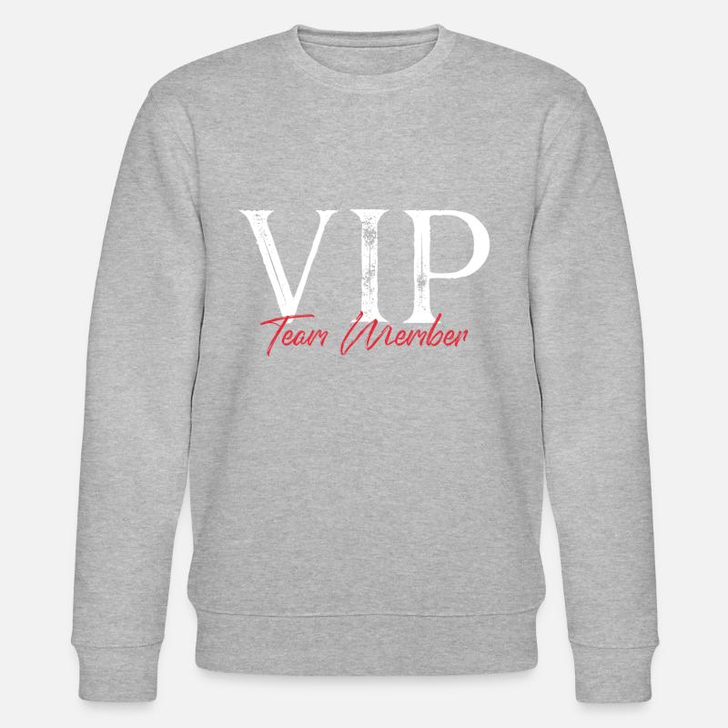 vip member - Stanley/Stella Unisex Bio-Sweatshirt CHANGER  - Grau meliert