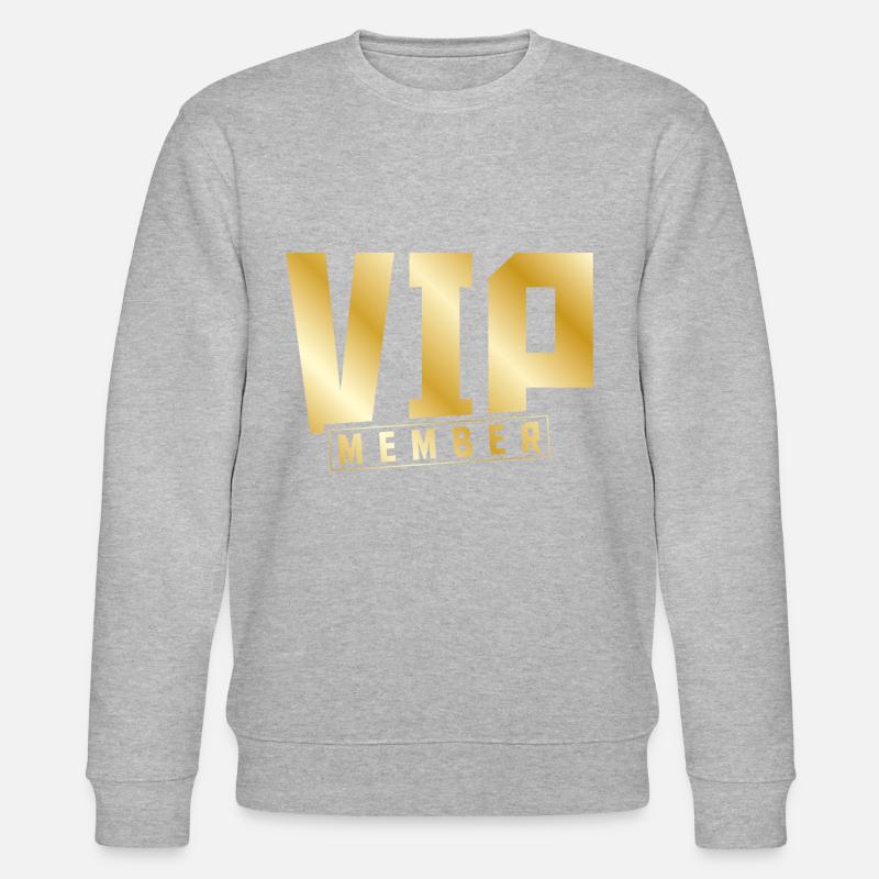 membre VIP or - Sweat bio CHANGER Stanley/Stella Unisexe - gris chiné