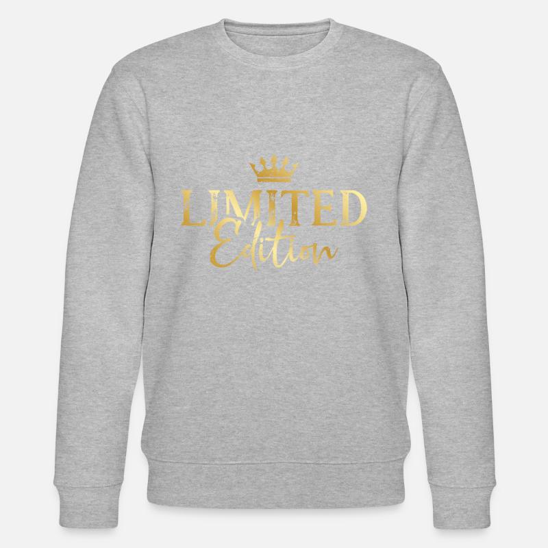 Limited Edition Krone - Stanley/Stella Unisex Bio-Sweatshirt CHANGER  - Grau meliert