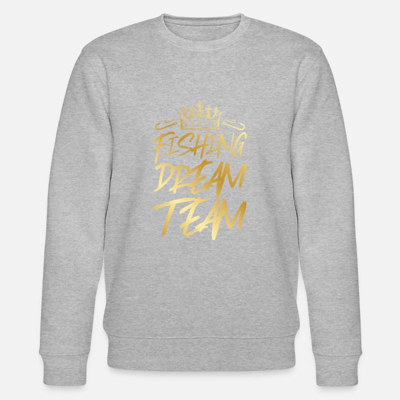 Pêche Dream Team Pêche - Sweat bio CHANGER Stanley/Stella Unisexe - gris chiné