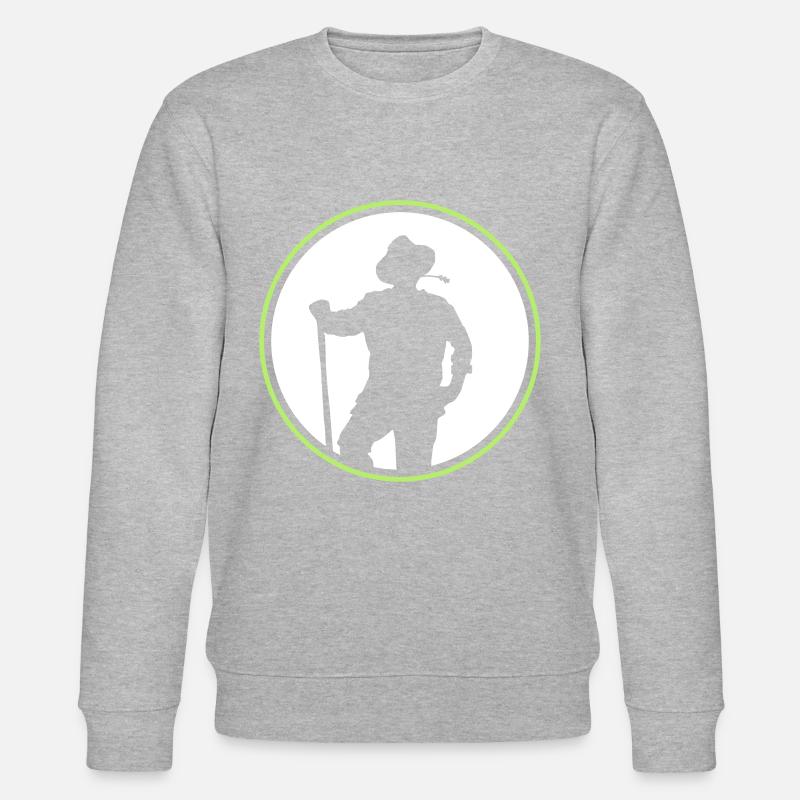 farmer kreis - Stanley/Stella Unisex Bio-Sweatshirt CHANGER  - Grau meliert