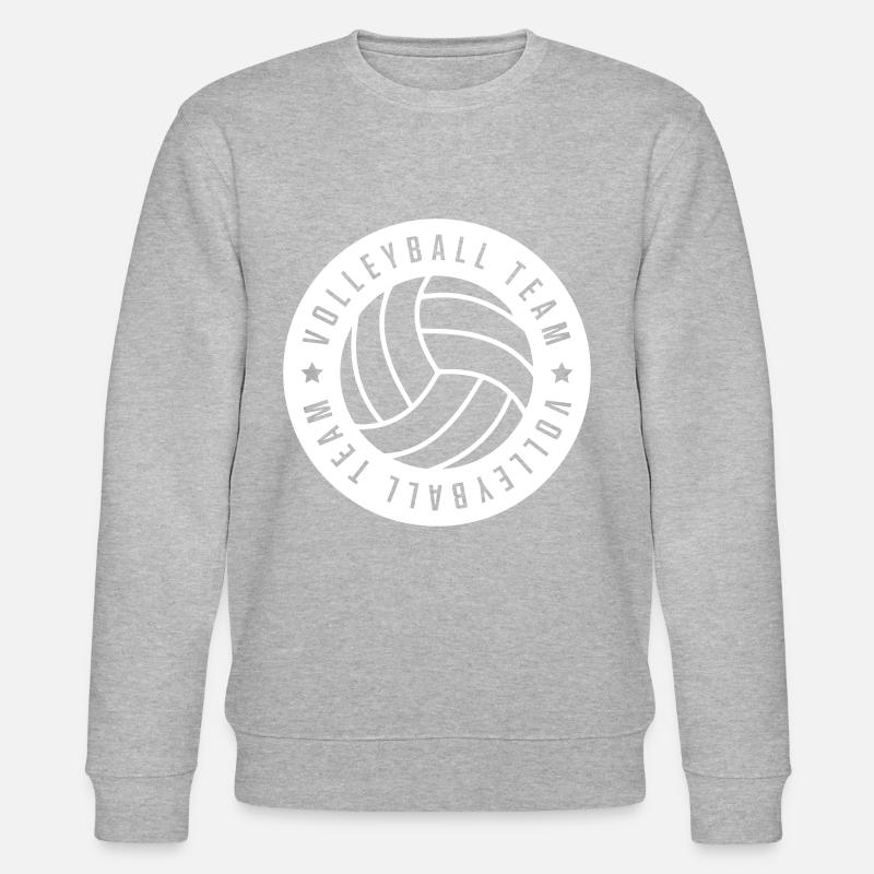 volleyball team - Stanley/Stella Unisex Bio-Sweatshirt CHANGER  - Grau meliert