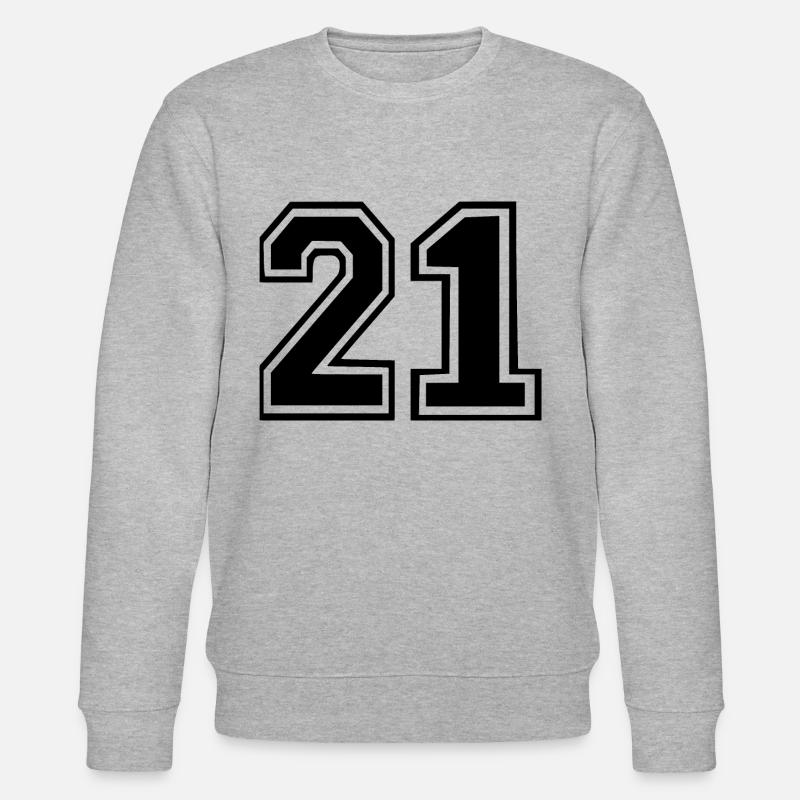 21 - Stanley/Stella Unisex Bio-Sweatshirt CHANGER  - Grau meliert