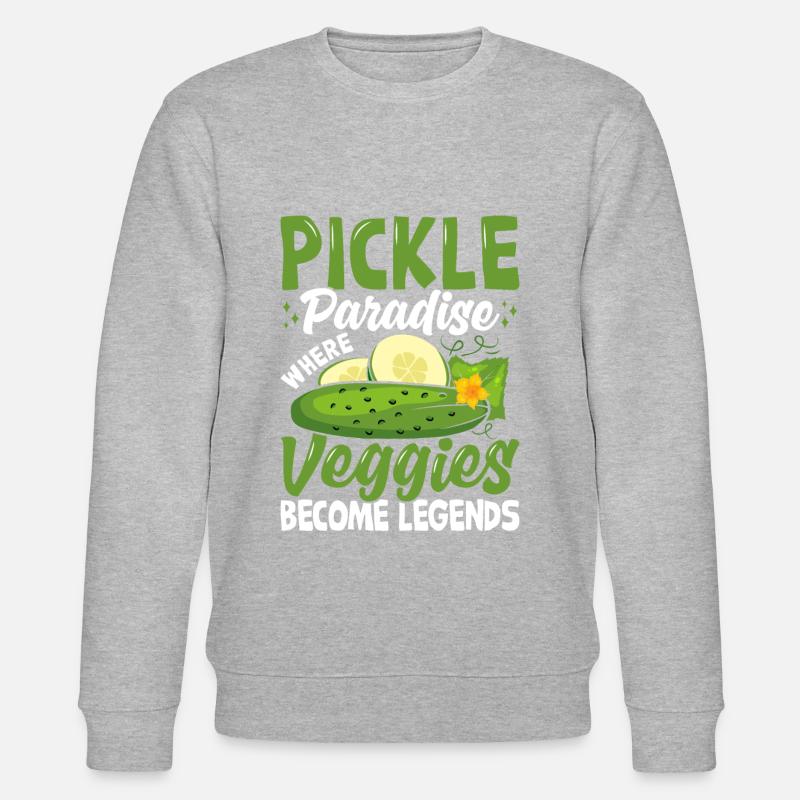 Pickle paradise- Gurken Geschenk - Stanley/Stella Unisex Bio-Sweatshirt CHANGER  - undefined