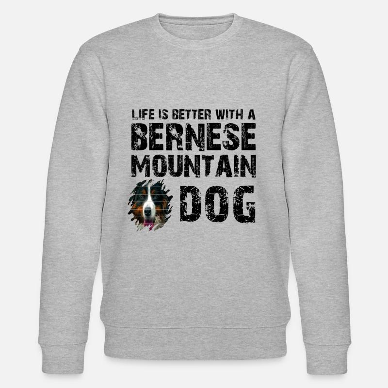Bouvier bernois - Sweat bio CHANGER Stanley/Stella Unisexe - gris chiné