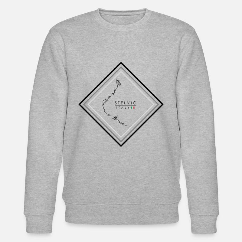 STELVIO - Stanley/Stella Unisex Bio-Sweatshirt CHANGER  - Grau meliert