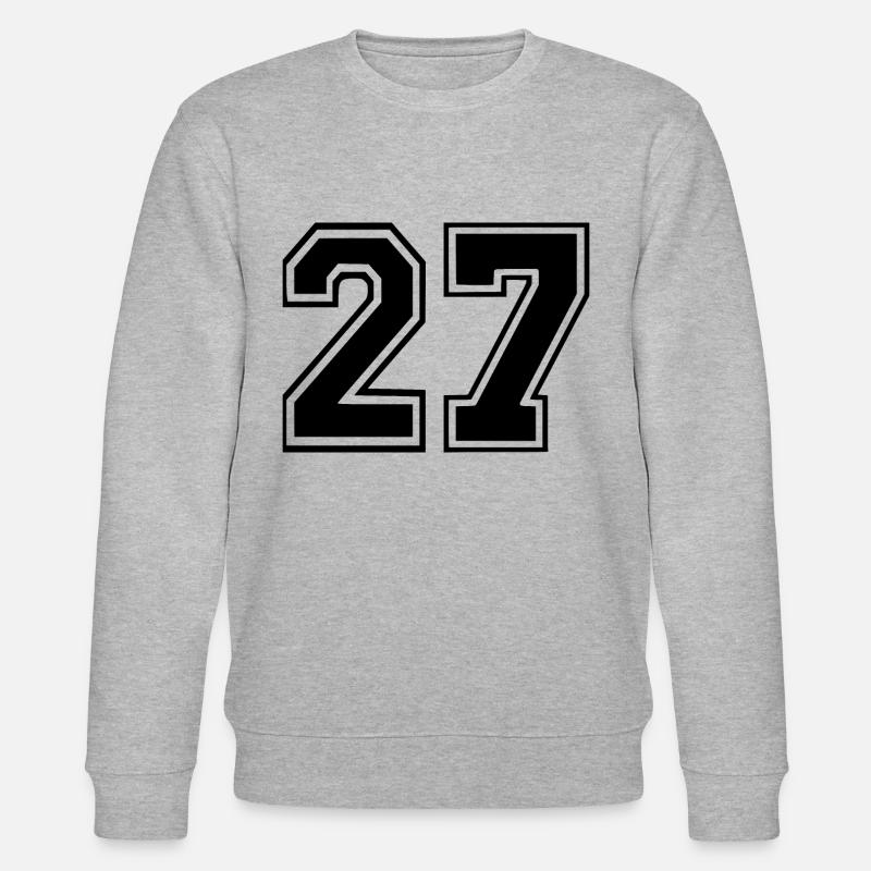 27 - Stanley/Stella Unisex Bio-Sweatshirt CHANGER  - Grau meliert