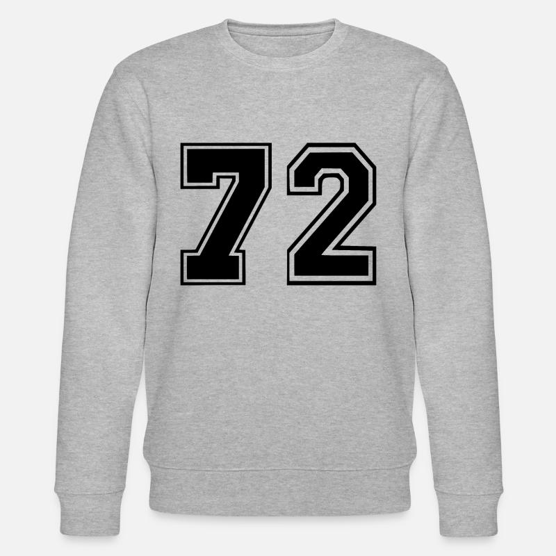 72 - Stanley/Stella Unisex Bio-Sweatshirt CHANGER  - Grau meliert