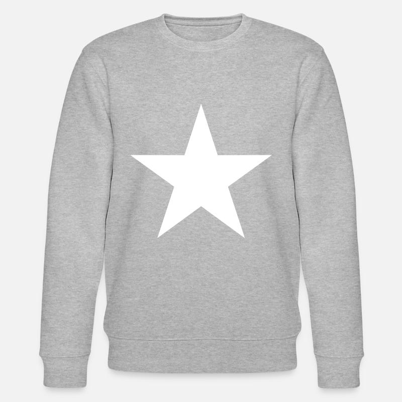 étoile symbole icône élément étoile - Sweat bio CHANGER Stanley/Stella Unisexe - gris chiné
