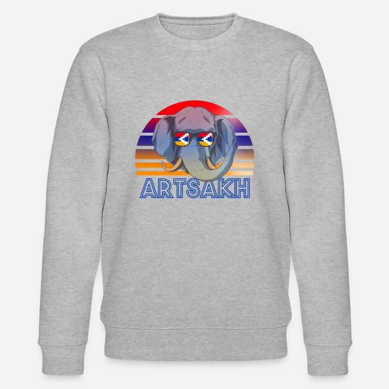 Arzach - Stanley/Stella Unisex Bio-Sweatshirt CHANGER  - Grau meliert