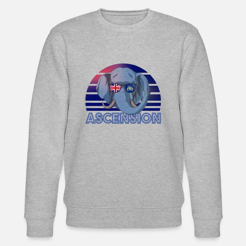 Ascension - Sweat bio CHANGER Stanley/Stella Unisexe - gris chiné