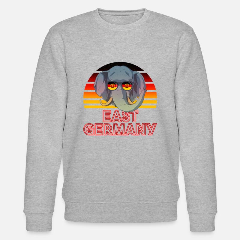 DDR - Stanley/Stella Unisex Bio-Sweatshirt CHANGER  - Grau meliert