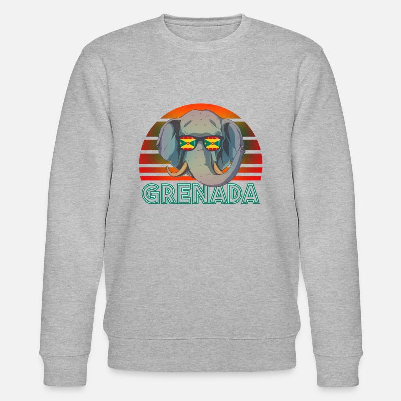 Grenade - Sweat bio CHANGER Stanley/Stella Unisexe - gris chiné